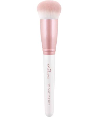 Luvia Professional Makeup Brush Foundation Make-Up Brush Angled Buffer Brush Vegan Cosmetic Brush 120 // Angled Buffer - Candy - Buy Online on GoSupps.com