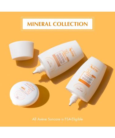 Eau Thermale Avene Mineral Tinted Sunscreen Fluid 1.7 fl.oz. | Sensitive Skin | Reef Friendly | Antioxidant Protection - Buy Online on GoSupps.com
