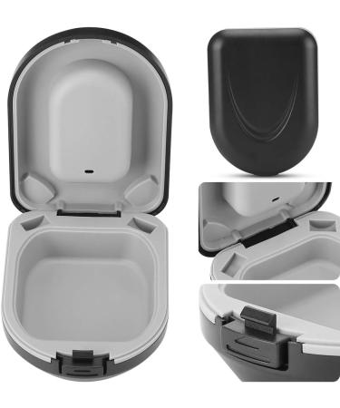 Akozon Waterproof Hearing Aid Box | Storage Case for Hearing Aids & Headphones - Black - Buy Online on GoSupps.com