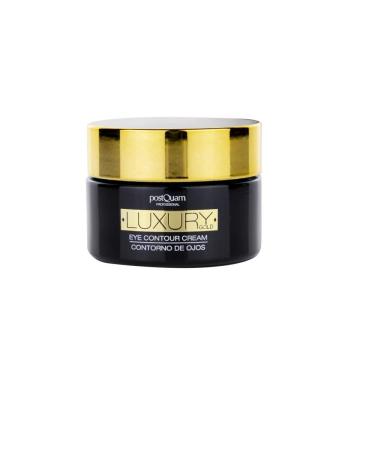 POSTQUAM Professional Luxury Gold Eye Contour Cream 15ml Spanish Beauty - Hyaluronic Acid - Helps Minimize Wrinkles & Expression Lines - to Soothe the Eye Area - Active Ingredients