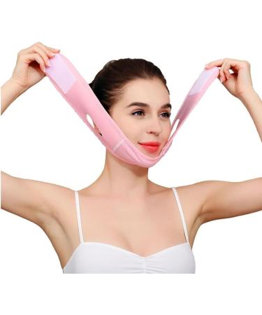 Chin Strap for Female Double Chin Soft V-Line Chin Strap Double Chin Decompressor Mask Strap (Pink) (Green) - Buy Online on GoSupps.com