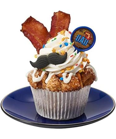 Best Dad Happy Father's Day Cupcake Topper Picks - Set of 12 Picks - Buy Online on GoSupps.com