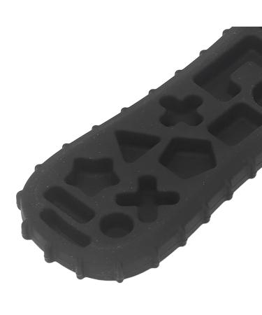 Baby Teething Toy - Flexible Silicone Teething Toy (Black) | Perfect Party Gift - Shop Internationally - Buy Online on GoSupps.com