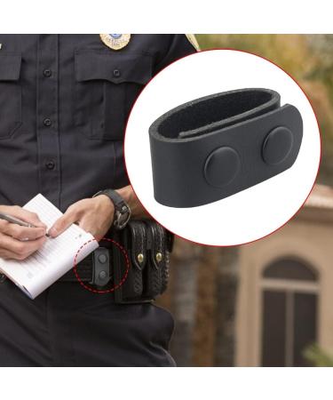 DONGKER Leather Belt Keeper - 1/2/4 Pieces Tactical Belt Holder for 2-2.25 Inch Police Belts | Secure & Durable - Buy Online on GoSupps.com