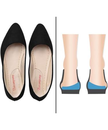 Premium Gel Heel Liner Inserts for Women - Self-Adhesive Shock Absorption Insoles for Plantar Fasciitis & Pain Relief - International Shipping - Buy Online on GoSupps.com