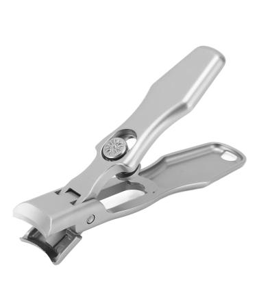 Stainless Steel Nail Clipper Wide Jar Openning Fingernail Toenail Clipper for Thick Nails 16mm