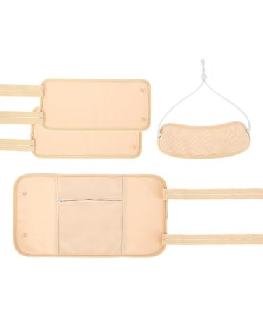 Castor Oil Wrap 4Pcs Waist Neck Oil Pack Set Washable Reusable Knee Essential Oil Wrap Mess-Free Oil Pack Wrap with Adjustable Elastic Strap Comfortable Oil Pack Leak-Proof Oil Pack for Waist Neck Knee - Buy Online on GoSupps.com