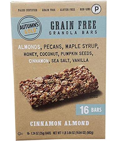 Autumns's Gold Grain Free Cinnamon Almond (16 Count/1.24 Ounce) 19.84 Ounce (2 Pack)