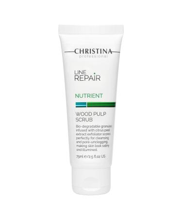 Christina Line Repair Nutrient Wood Pulp Face Exfoliator | Skin Smoothing Exfoliate for Face | Gentle Cleansing Rejuvenation with Antioxidant effect | Suitable for All Skin Types 75ml - Buy Online on GoSupps.com