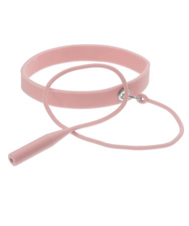 Healeved Silicone Bracelet Silicone Tweezer Bracelet for Lashes Eyelash Tweezer Holder Lash Tweezer Bracelet Eyes Glasses Joke Auxiliary Tool Miss Make up Pink