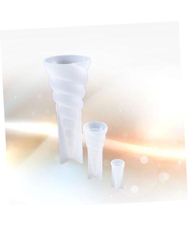 NUOBESTY 3pcs Epoxy Candle Molds Silicone Molds Safe Silicone Mold Soap Diy Unicorn Mold 3d Cake Mold Animal - Buy Online on GoSupps.com