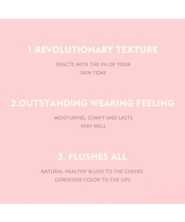  PUCHEN Makeup Blusher Magic Color Changing Cream for Cheeks and Lips Liquid Cream Blush Gel Blush Waterproof for Cheeks and Lips Shiny Finish Makeup - Buy Online on GoSupps.com