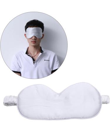 FRCOLOR Silk Eye Mask for Sleep & Travel | Lightweight Double-Sided Eyeshade | Natural Silk Night Blindfold - Buy Online on GoSupps.com