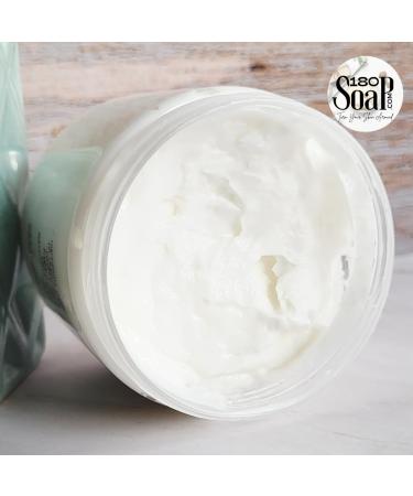 Handmade Rosehip-Infused Shea Body Butter with Rice Bran Oil & Vitamin B5 6 oz (1 jar) (Sunday Morning) - Buy Online on GoSupps.com