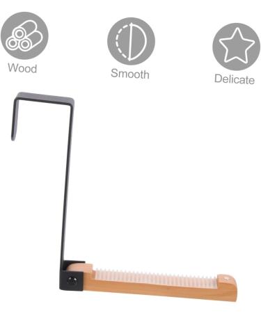 Baluue Hanger Hooks Door Hook Hanging Coat Mounted Coat Hooks Wall Mounted Towel Hangers Behind Door Hanger Outdoor Light Hooks 17.5X16CM Black - Buy Online on GoSupps.com