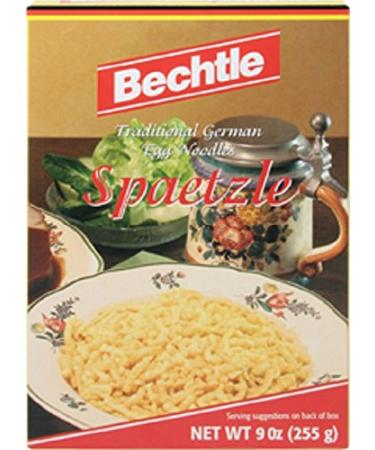 Bechtle Spaetzle Traditional German Egg Noodles, 9 Ounce (Pack of 12)