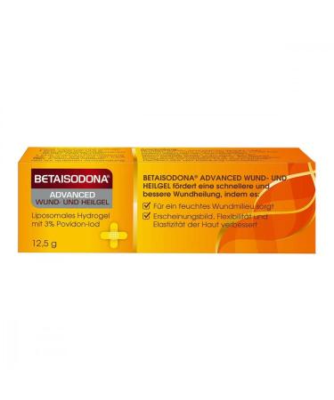 BETAISODONA Advanced wound and healing gel 12.5 g