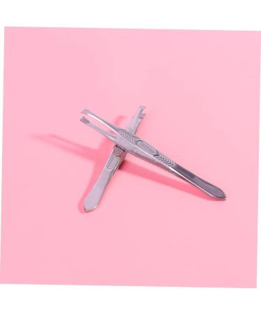 Buy Mikinona Zonge 24th Flat Tweezers - Stainless Steel Eyebrow & Ingrown Hair Removal Tool for Flawless Makeup | International Shipping - Buy Online on GoSupps.com