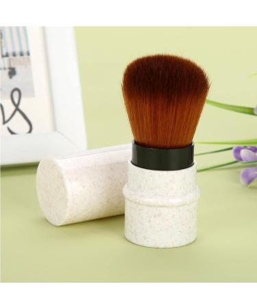 RN BEAUTY Retractable Makeup Brush Set with Cover - Apricot - Buy Online on GoSupps.com