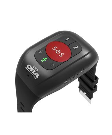 Oba Security SOS bracelet for older people rescue GPS-4G calls falls GPS position cardio pressure temperature IP67 waterproof with application