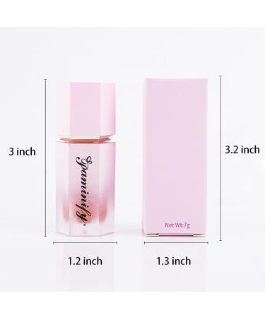 Paminify Soft Cream Liquid Blush - Lightweight Dewy Blush Stick, Peach Pink Shade, Moisturizing & Cruelty-Free - Buy Online on GoSupps.com