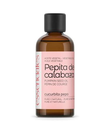 Essenciales Essenciales - Pumpkin Seed Vegetable Oil (Cucurbita pepo) 100 ml | 100% Pure and Natural - 1st Cold Press