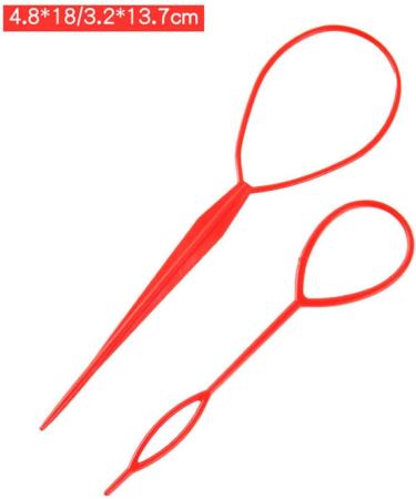 20 Pairs Topsy Hair Tail Tools Topsy Tail Tools Tails Hair Tool Hair Braid Tool Topsy Tail Ponytail Hair Accesories Braid Accessories Hair Braiding Tool The Tail Child - Buy Online on GoSupps.com