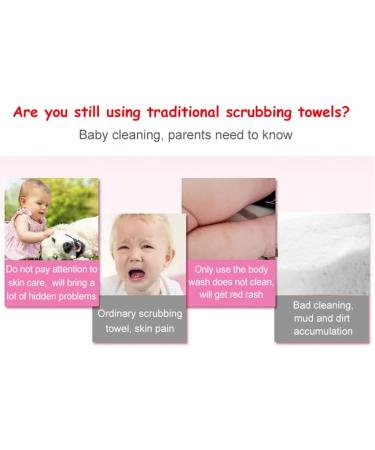 Soft Exfoliating Bath Sponge - Reusable Shower Scrub Brush for Adults Kids & Pregnant Women | Dead Skin Removal - Buy Online on GoSupps.com