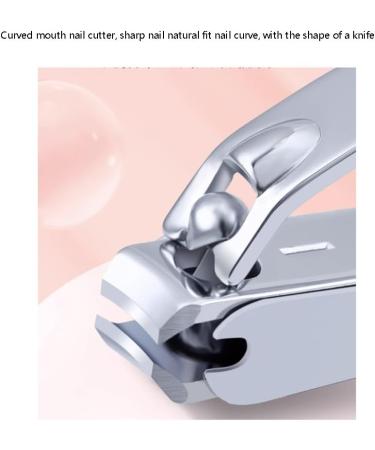 Nail Scissors Nail Clipper Set Cutters Fingernail Clipper Cutters Sets with Nail File Sharp Effortless Nail Clippers for Men Women Toenail Clippers (Color : Grey) - Buy Online on GoSupps.com