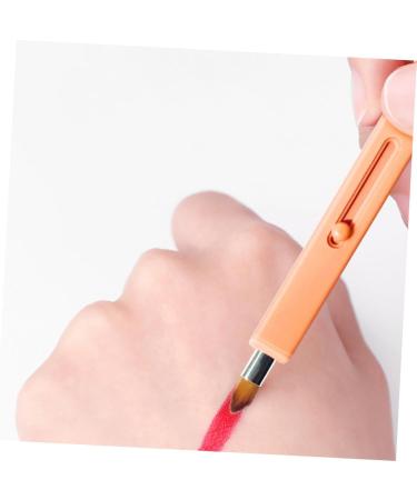 Mikinona 1pc Retractable Lip Brush Makeup Brush Lip Eyeshadow Lipstick Gloss Applicator Cosmetics Brush Tool Eyeshadow Foundation Brush Makeup Lip Brush Makeup Tool - Buy Online on GoSupps.com