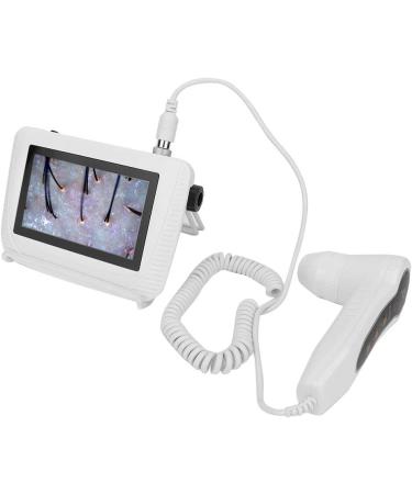 Skin Diagnosis Hair Analyzer 5 Inch LCD Scree Digital Skin Detector Moisture Tester Hair Skin Analyzer Machine Charging Type Scalp Hair Follicle Skin Hair Detector Easy to Carry(US) - Buy Online on GoSupps.com