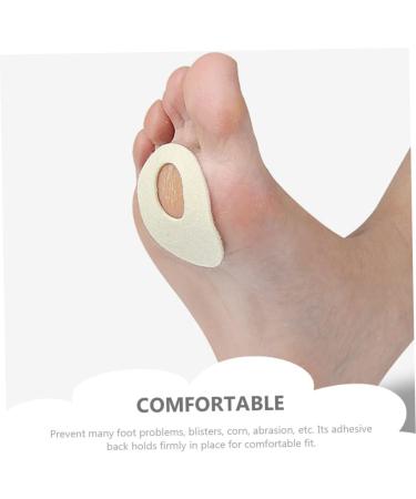 GOOHOCHY 6 Sheets Felt Corn Stickers Self-Adhesive Calluses Pads Sweat-Absorbent Foot Pads Corn Pads Thick Felt Foot Pads Felt Corn Removers Foot Corn Treatment Pads Foot Corn Remover Pads - Buy Online on GoSupps.com