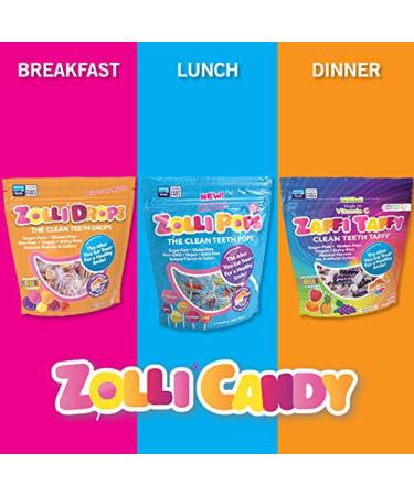 Zollipops Clean Teeth Lollipops - Natural Fruit Flavor - 10.4 Oz - Buy Online on GoSupps.com