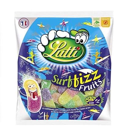 LUTTI Surfizz Fruit 200 g Pack of 4 Special Offer - Buy Online on GoSupps.com