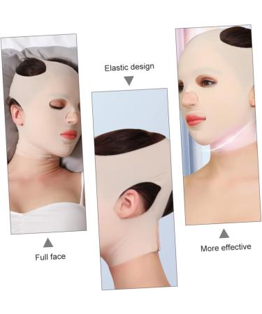FRCOLOR Makeup thin Sleeping v line neck cheek slim belt for women chin cheek slim ladies belts Skin Tighten Miss 50% spandex makeup Mask - Buy Online on GoSupps.com