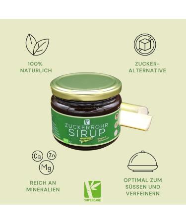 Buy 100% Pure Sugar Cane Molasses - Natural Sweetener & Sugar Substitute - 350g - Buy Online on GoSupps.com