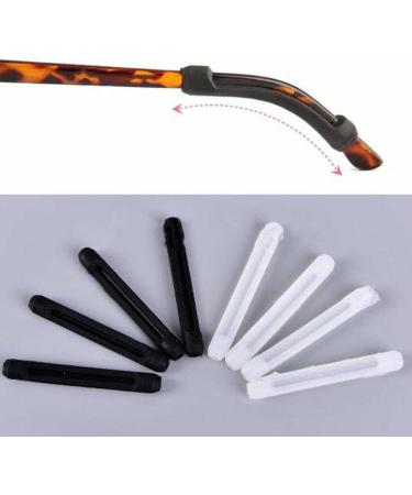 Harilla 10 Pairs Glasses Ear Hooks - Black & Gray Covers for Sports & Running - Perfect Fit & Comfort - Buy Online on GoSupps.com