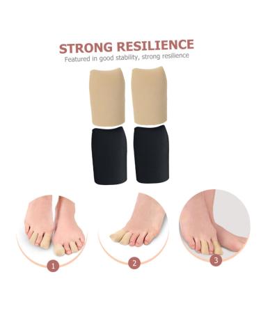 2 Pairs Gel Toe Sleeves & Protectors - Soft Cushions for Pinky Toes Corn Relief & Toe Spacers | International Shipping Available - Buy Online on GoSupps.com