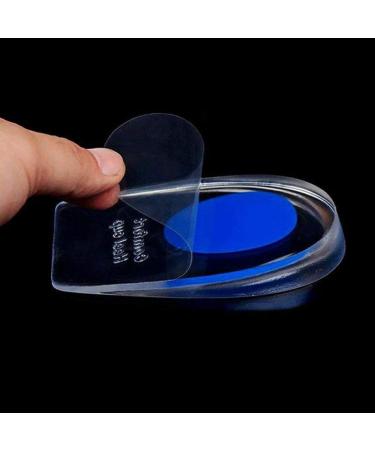 Gel Heel Cup Pads - 3 Pairs | Orthotic Inserts for Plantar Fasciitis & Heel Spur Relief - Buy Online on GoSupps.com