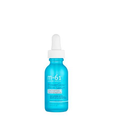 m-61 PowerGlow Pro+ Serum | Resurfacing Serum With Niacinamide Neuropeptides and Powerful BHAs/AHAs For Even Radiant Skin. Dermatologist Tested With Clinical Trial Results - 1 Fl Oz