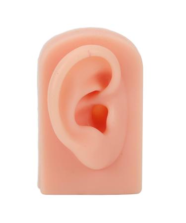 Simulated Human Ear Model - Right Ear for Headphones Display & Piercing Training (Light Skin Color) - Buy Online on GoSupps.com