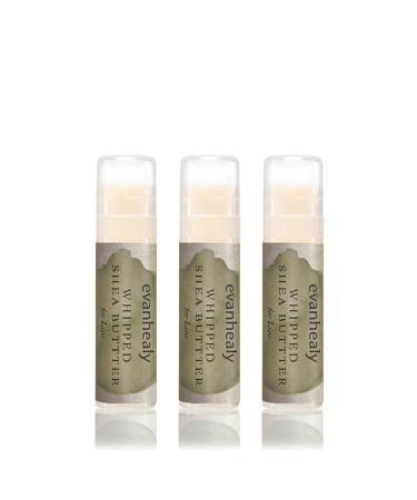 evanhealy Whipped Shea Butter for Lips (3 Pack) | Organic Red Raspberry Seed Oil Beeswax & Argan Oil | Moisturizing Lip Balm Chapstick