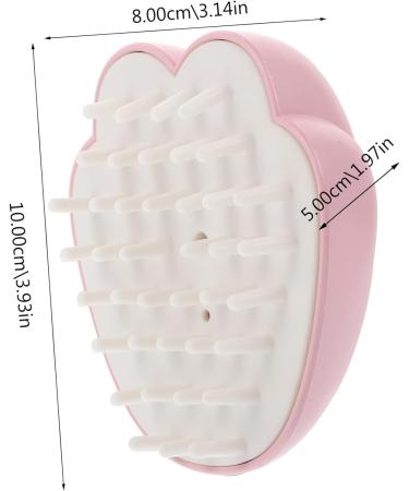 Buy HOMSFOU 2pcs Scalp Massage Comb & Hair Cleaning Brush | TPR Shampoo Brush for Deep Clean & Relaxation - Buy Online on GoSupps.com