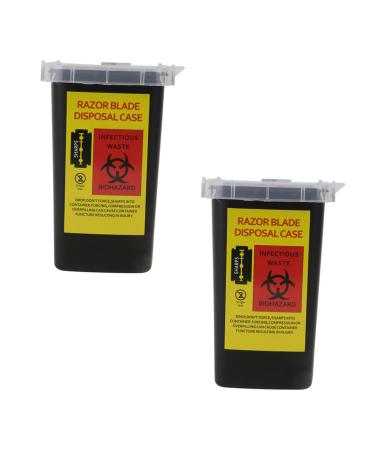 FOMIYES 10-Pack Razor Blade Storage Box | Safe & Secure Waste Container for Sharp Blades | Durable Recycling Solution - Buy Online on GoSupps.com