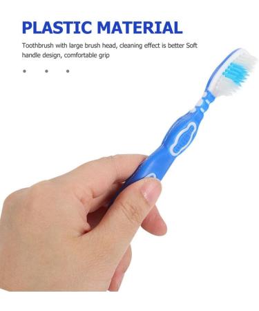 Beavorty 6-Piece Soft Toothbrush Set - Big Head Gentle Bristles for Travel & Home Use | Ideal for All Ages - Buy Online on GoSupps.com