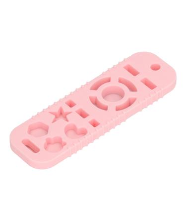 TV Control Silicone Teething Toy for Infants and Toddlers - Pink - Buy Online on GoSupps.com