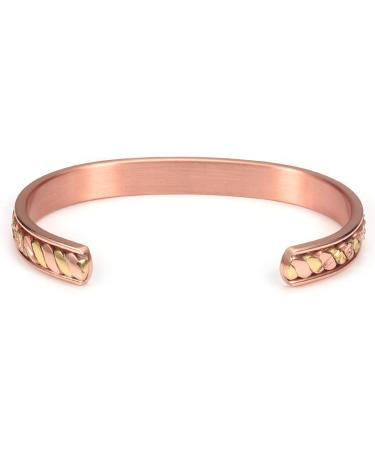 Enermagix Magnetic Copper Bracelets for Men & Women | 99.9% Solid Copper Cuffs with 3515 Gauss Magnets - Shop Internationally - Buy Online on GoSupps.com