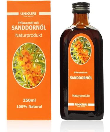Buy Unkuri GMMH Sea Buckthorn Oil ALTAJ (250 ml) - Premium Sea Buckthorn Oil for Health & Wellness - International Shipping Available - Buy Online on GoSupps.com