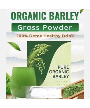 Natural Green Barley Flour 100% Pure Organic Barley Organic Barley Grass Juice Powder Good for People with Bad Living Habits Good for Health and Body Shape - Buy Online on GoSupps.com