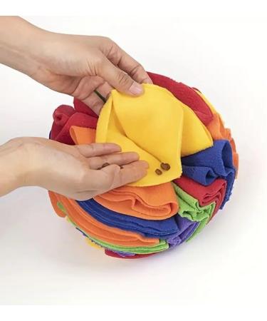 Wasaii Snuffle Toys for Dogs Snuffle Ball for Dogs Sniffle Interactive Treat Game For Dog Interactive Dog Toys Snuffle Mat Foraging Mat Dog Puzzle Toy (M Size: 15cm) - Buy Online on GoSupps.com